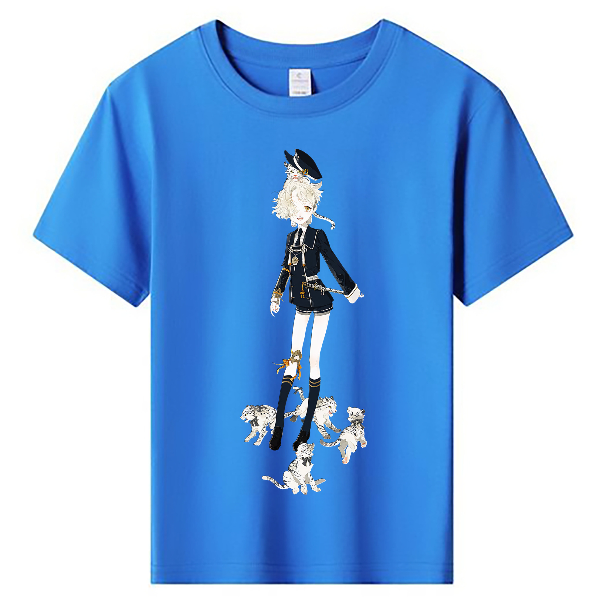 （画像用） 刀剣乱舞 Touken Ranbu 綿100％キッズTシャツ（フロントプリント）